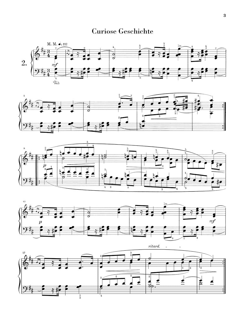 シューマン:子供の情景 op. 15, ユーゲント・アルバム(子供のためのアルバム) op. 68