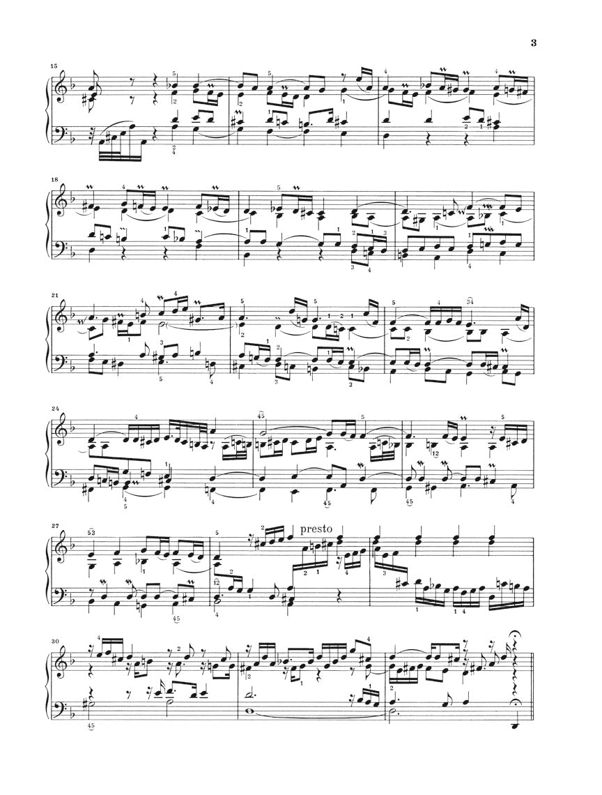 バッハ:トッカータ集 BWV 910 - 916