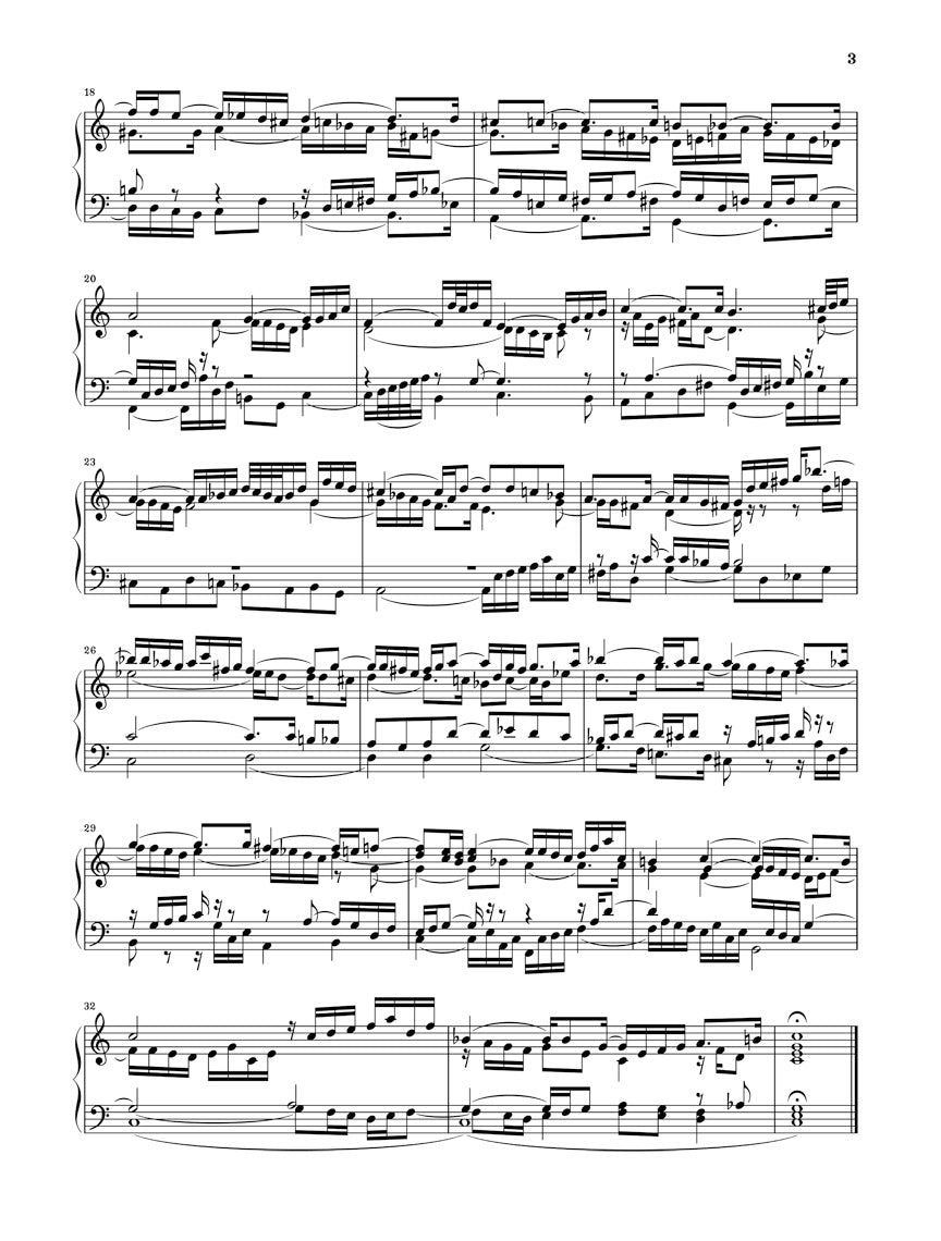 バッハ:平均律クラヴィーア曲集 第2巻 BWV 870 - 893(運指なし)