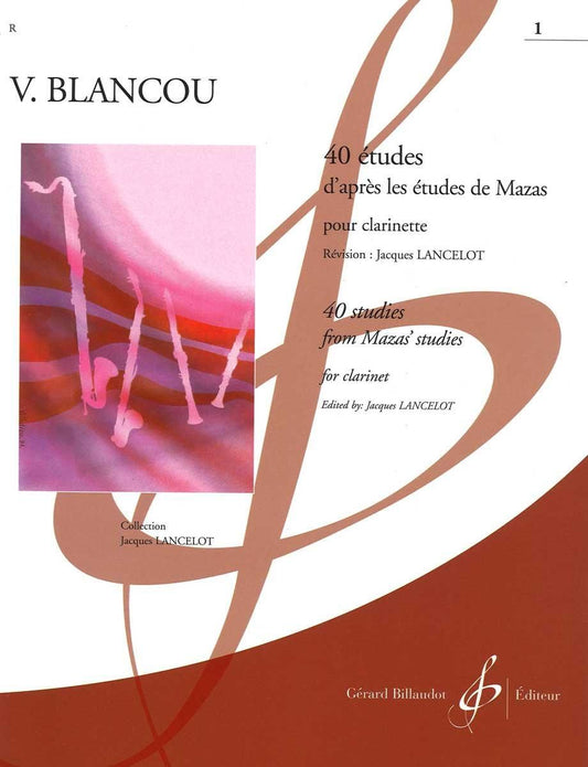 ブランク:40の練習曲 第1巻 Nr. 1 - 20