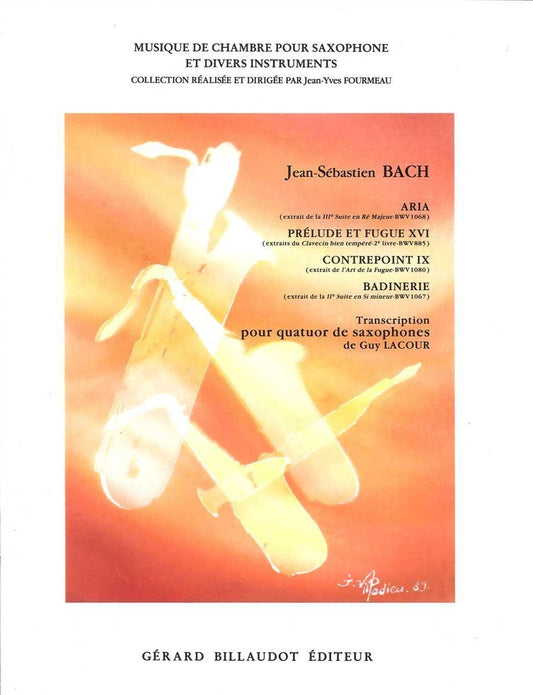 バッハ:アリア・前奏曲とフーガ 第16番、対位法 第9番、バディネリ