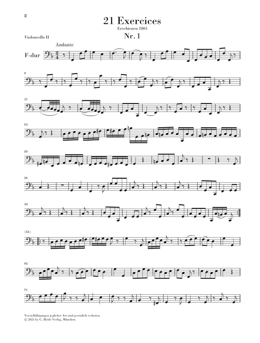 デュポール:21の練習曲