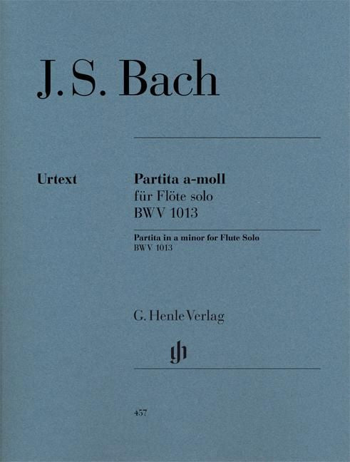バッハ:無伴奏フルートのためのパルティータ イ短調 BWV 1013