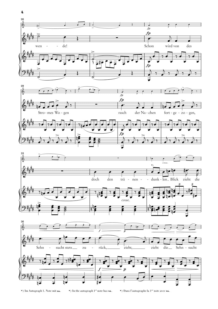 シューベルト:流れの上で op. 119 D 943