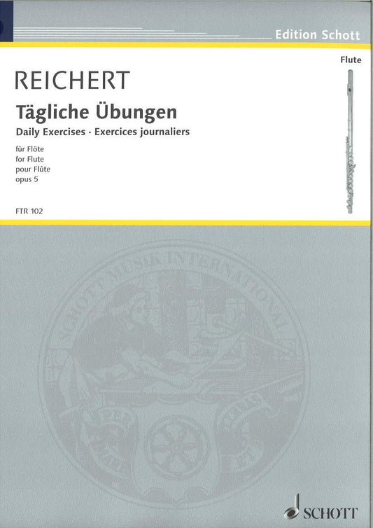 ライヒェルト:毎日の練習 op. 5