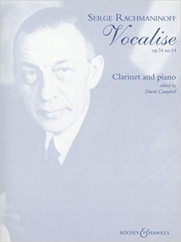 ラフマニノフ:ヴォカリーズ op. 34 No. 14