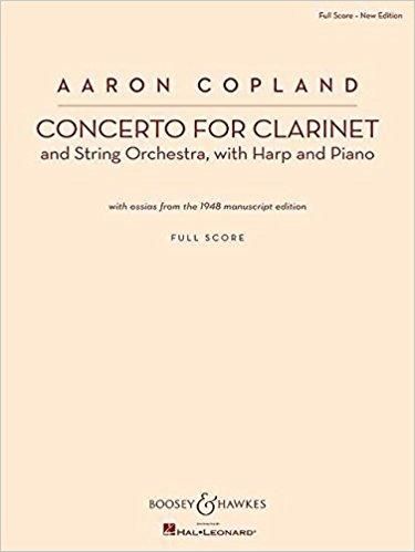 コープランド:クラリネット協奏曲