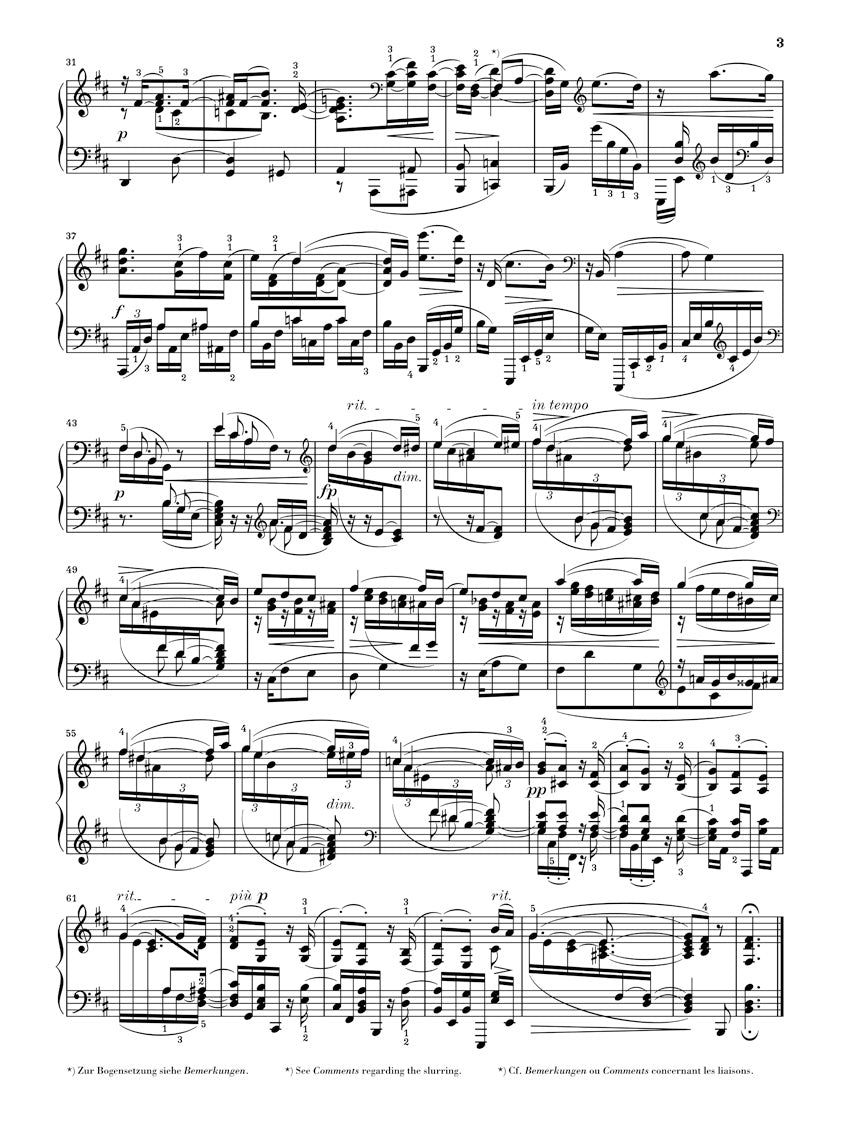 ブラームス:4つの小品 op. 119