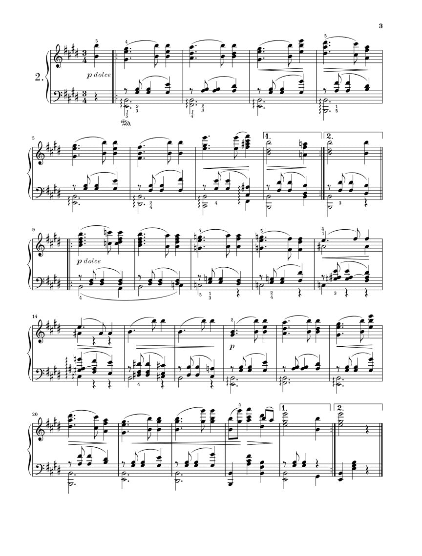 ブラームス:ワルツ集 op. 39