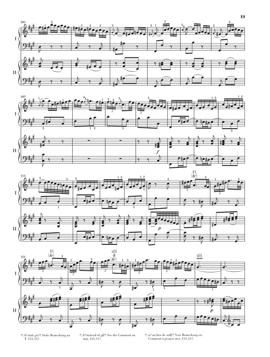 バッハ:チェンバロ協奏曲第4番 BWV1055