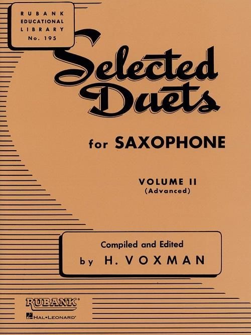 サクソフォン二重奏曲集 第2巻