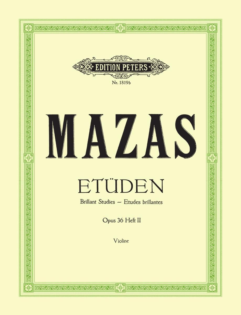 マザス:75の旋律的で段階的な練習曲 op. 36 第2巻 - 27の華麗な練習曲