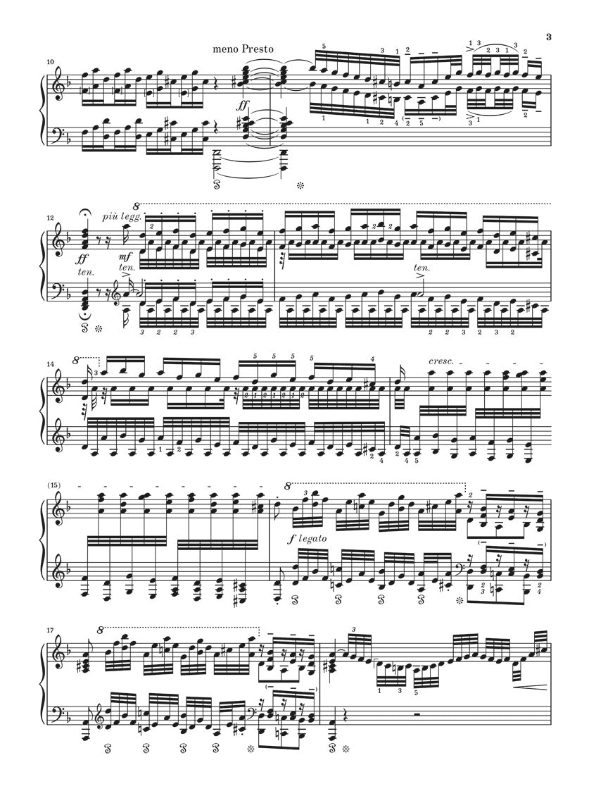 バッハ / ブゾーニ:トッカータ ニ短調 BWV 565(ピアノ・ソロ編曲)