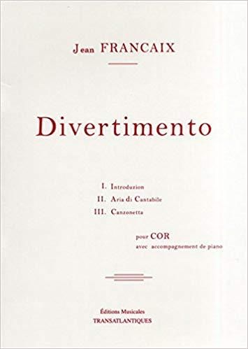 フランセ:ディヴェルティメント