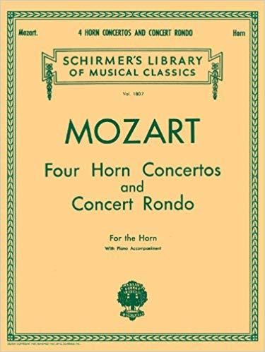 モーツァルト:4つのホルン協奏曲と演奏会用ロンド