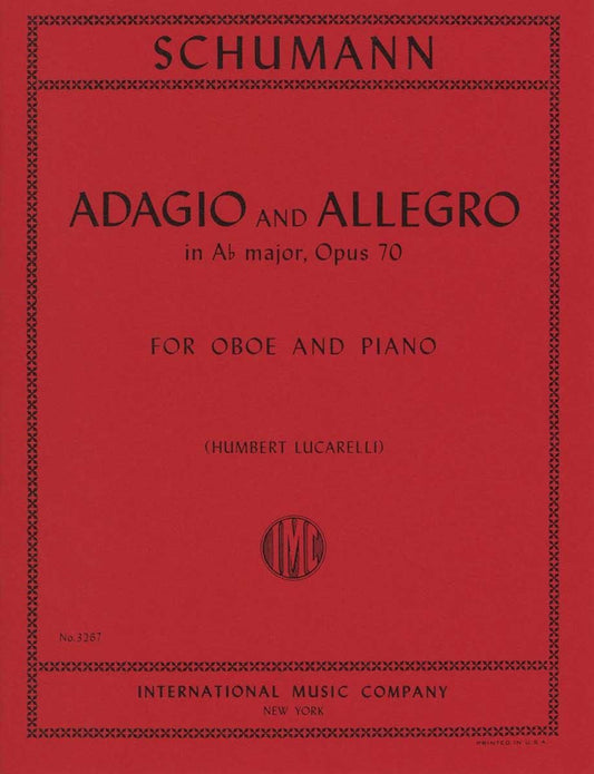 シューマン:アダージョとアレグロ op. 70