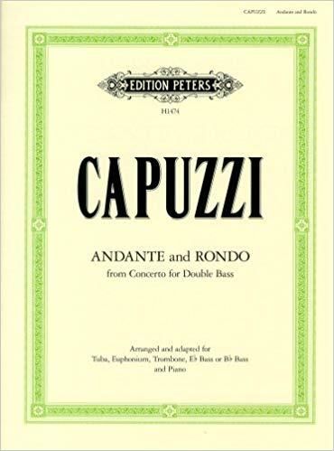 カプッツィ:アンダンテとロンド(「コントラバスのための協奏曲」より)