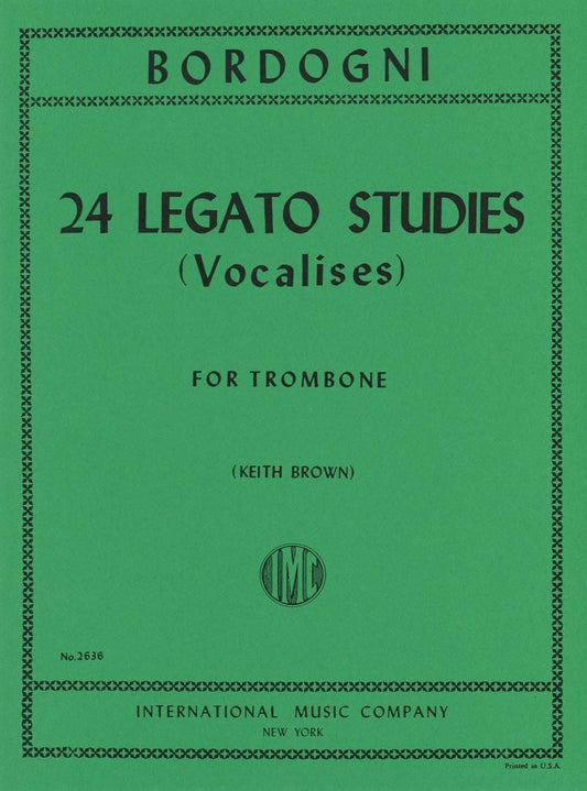 ボルドーニ:24のレガート練習曲(ヴォカリーズ)