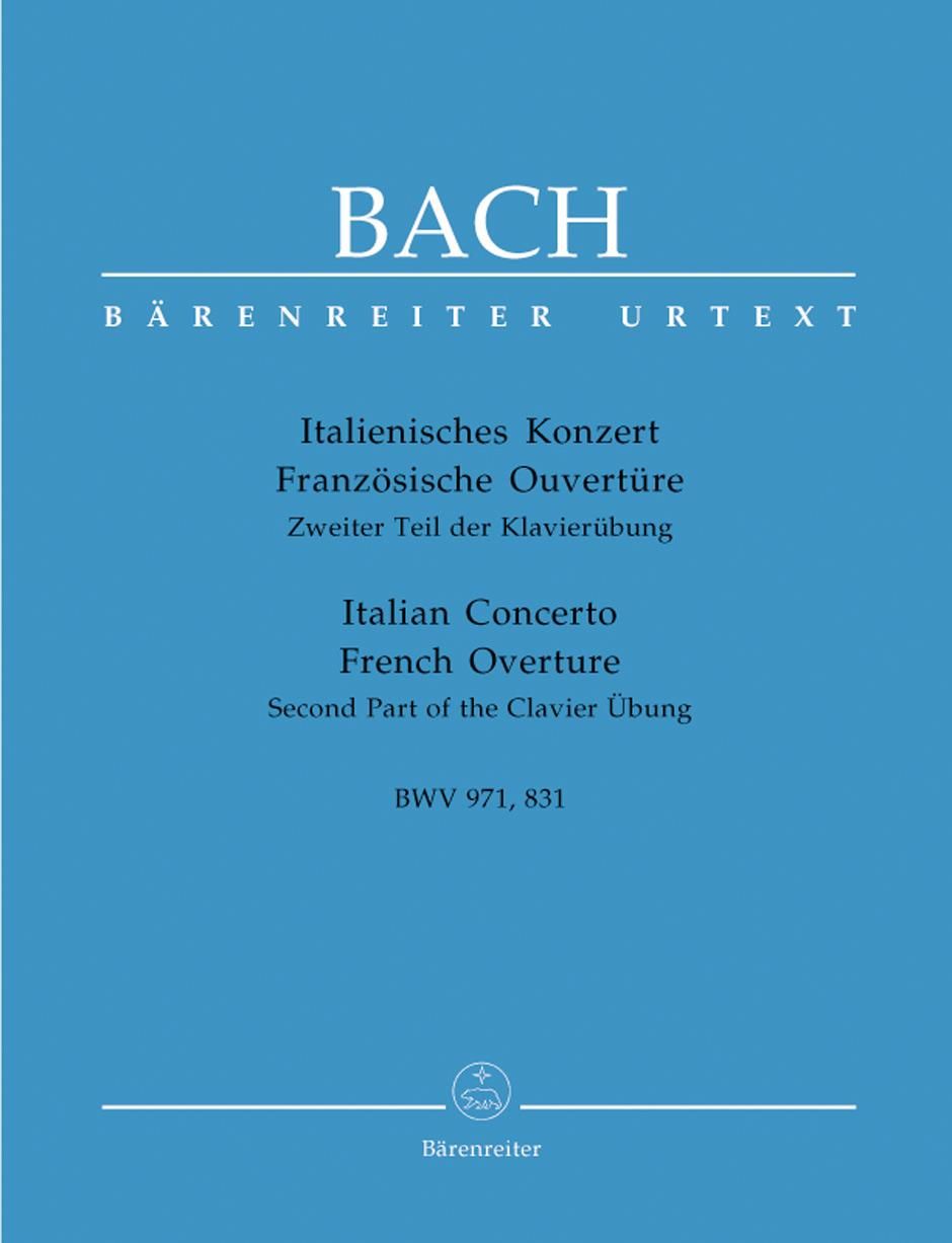 バッハ:イタリア協奏曲 BWV 971、フランス風序曲 ロ短調 BWV 831