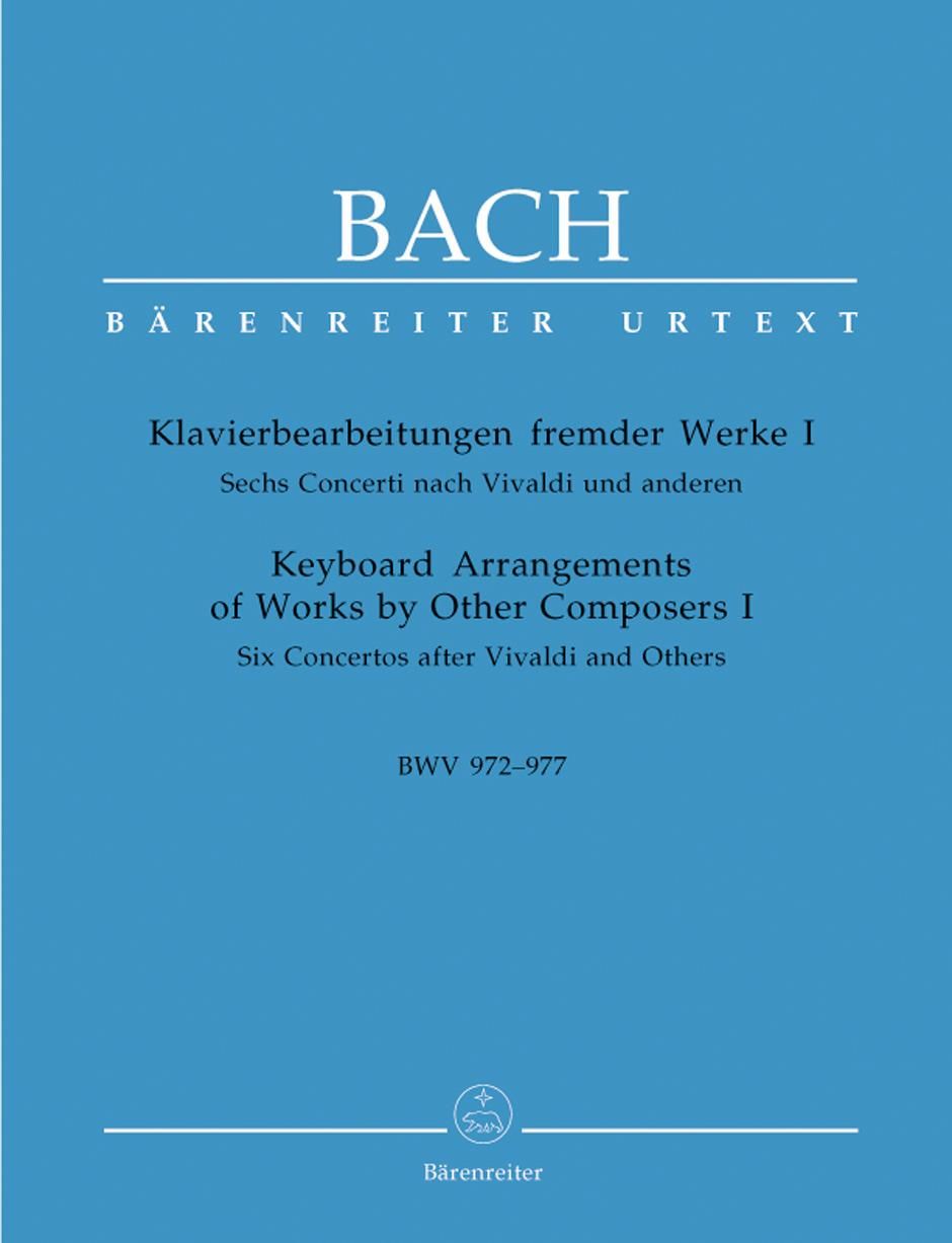バッハ:バッハによるクラヴィーア独奏編曲 第1巻 協奏曲 BWV 972 - 977