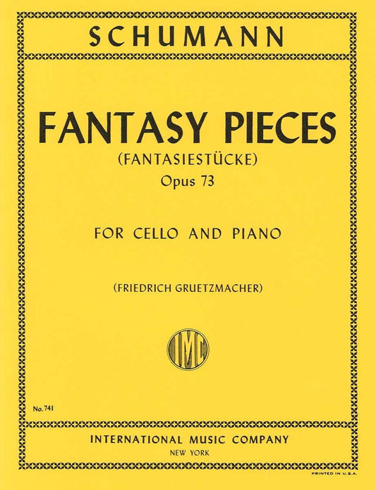シューマン:幻想小曲集 op. 73