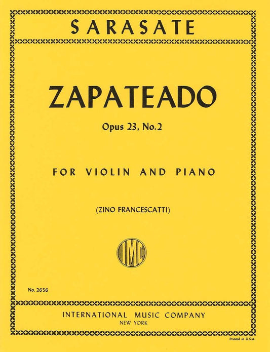 サラサーテ:スペイン舞曲 第6番 ザパテアード op. 23 - 2