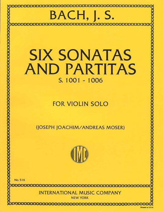 バッハ:無伴奏ヴァイオリンのための ソナタとパルティータ BWV 1001 - 1006