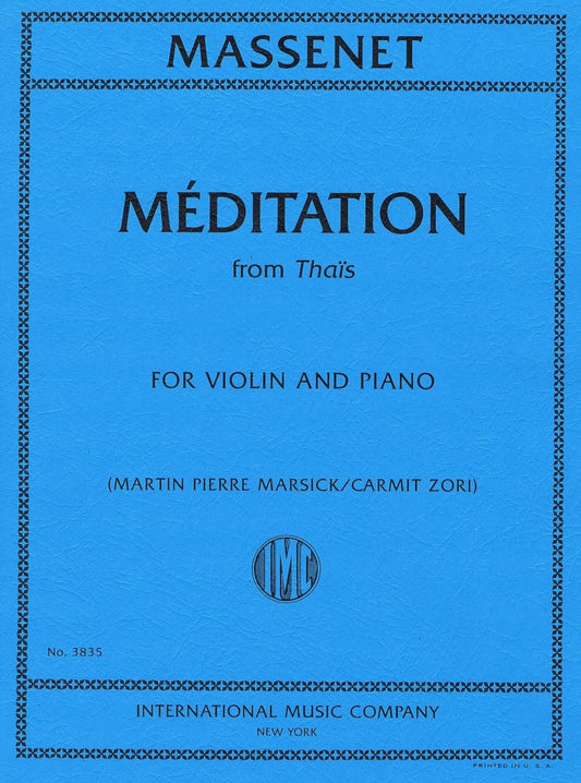 マスネ:タイース(タイス)の瞑想曲(歌劇「タイス」より)