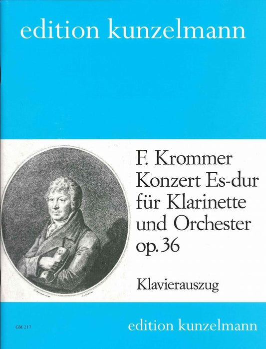 クロンマー:クラリネット協奏曲 変ホ長調 op. 36