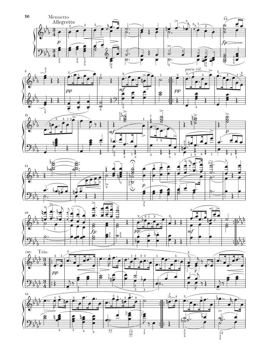 シューベルト:ピアノ・ソナタ 変ホ長調 D 568 - op. 122