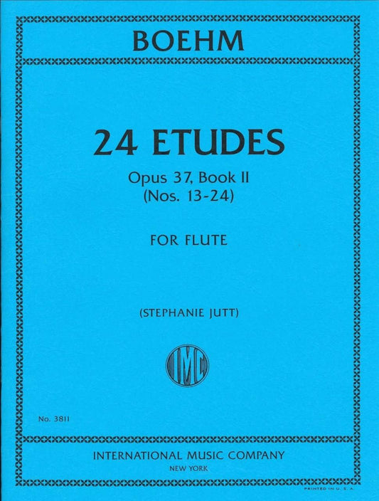 ベーム:24の練習曲 op. 37 第2巻(第13番 - 第24番)