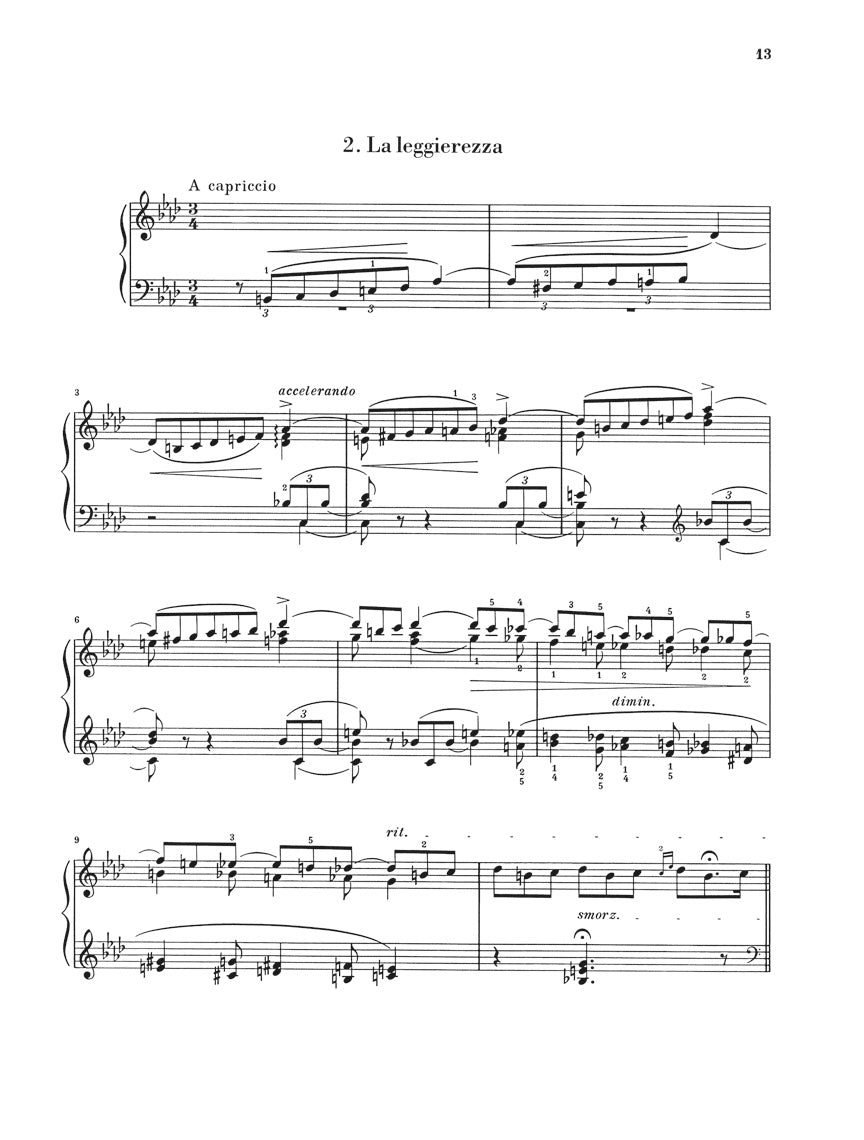 リスト:3つの演奏会用練習曲