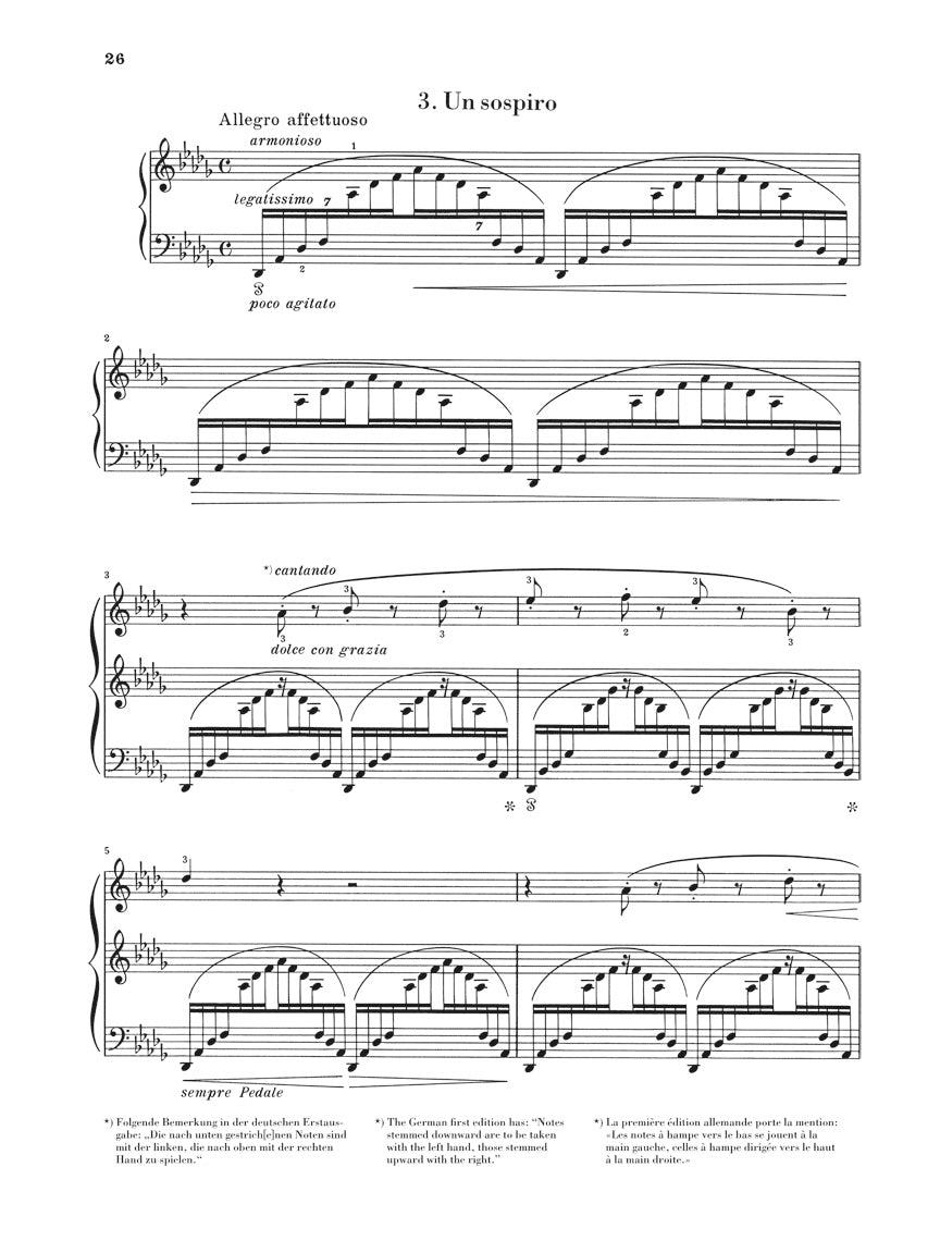 リスト:3つの演奏会用練習曲