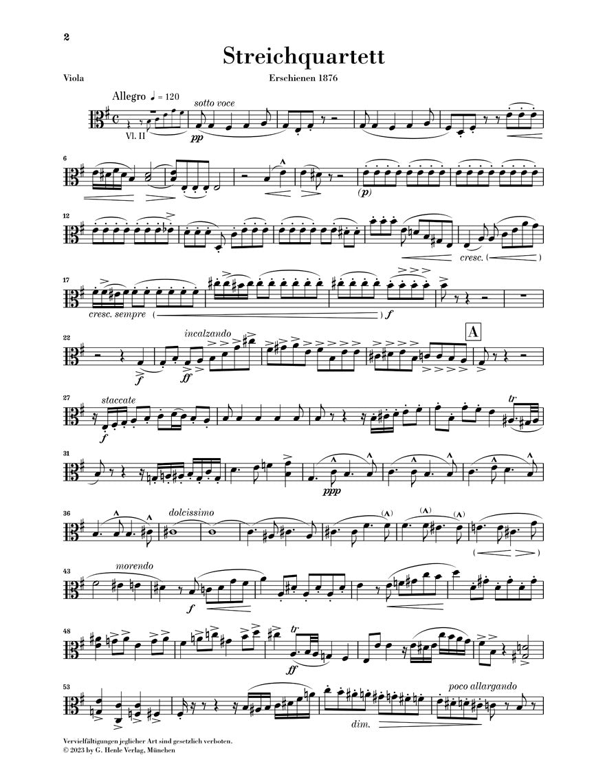 ヴェルディ:弦楽四重奏曲 ホ短調