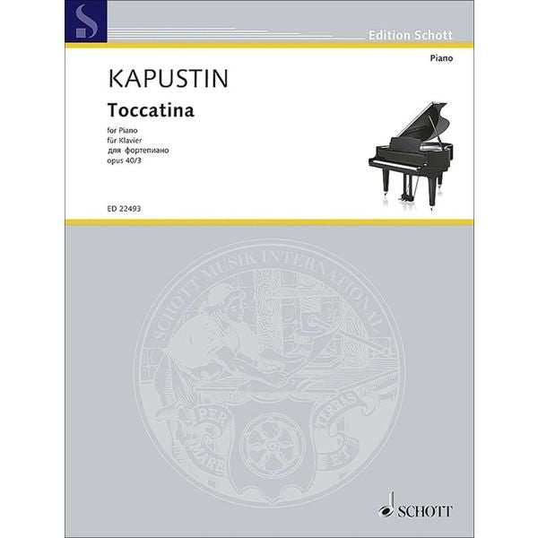 カプースチン:8つの演奏会用エチュード op. 40 第3番より 「トッカティーナ」