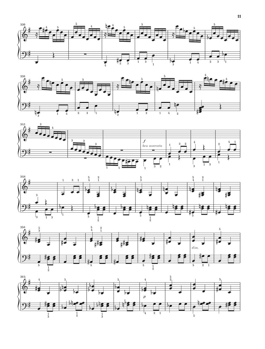 ベートーヴェン:ロンド・ア・カプリッチョ ト長調 op. 129(失われた小銭への怒り)
