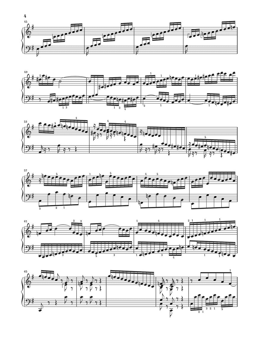 バッハ:パルティータ 第5番 ハ長調 BWV 829