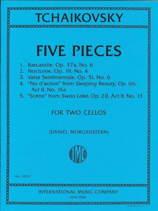 チャイコフスキー:5つの小品