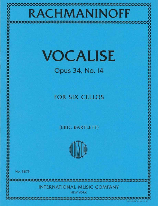 ラフマニノフ:ヴォカリーズ op. 34 No. 14