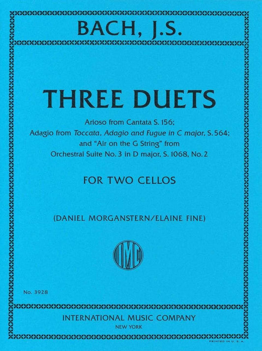 バッハ:3つの 二重奏曲