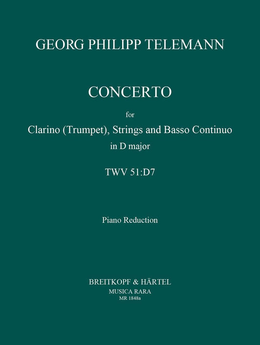 テレマン:トランペット協奏曲 ニ長調