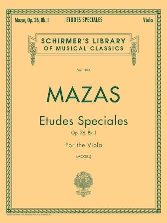 マザス:特別な練習曲 op. 36 第1巻