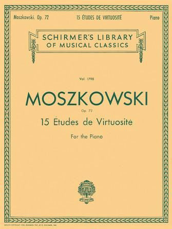 モシュコフスキ:15の練習曲 op. 72