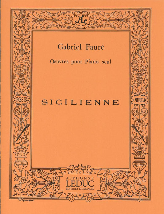 フォーレ:シシリエンヌ(シチリアーノ) op. 78