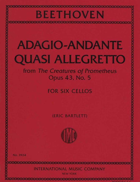 六重奏・セクステット(Sextet)ベートーヴェン:バレエ音楽「プロメテウスの創造物」op. 43 より 第5曲 アダージョ