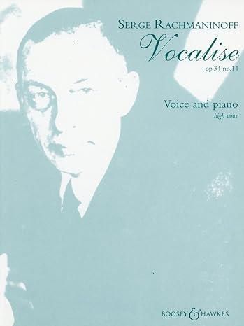 ラフマニノフ:ヴォカリーズ op. 34 Nr. 14(高声用 / 嬰ハ短調)