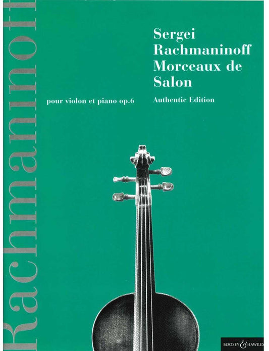 ラフマニノフ:サロン風小品 op. 6