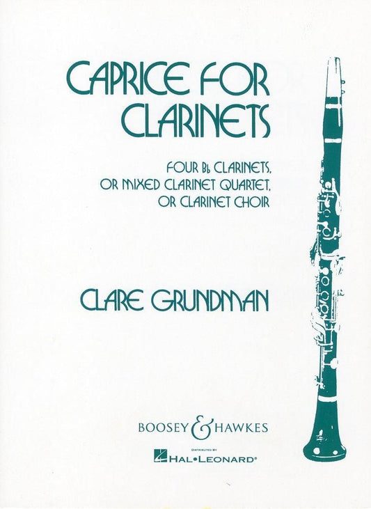 グランドマン: クラリネット四重奏のためのカプリス