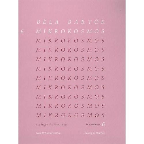 バルトーク:ミクロコスモス 第6巻 | 153の進歩的なピアノ小品 第140番~第153番