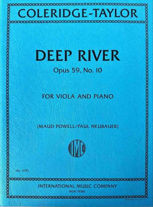 コルリッジ=テイラー:ディープ・リバー Op.59-10